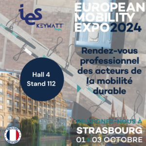 Notre équipe IES Synergy au European Mobility Expo de Strasbourg 2024